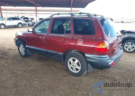 2002 Hyundai Santa Fe Gls/Lx from USA, damaged, VIN KM8SC13D12U182769